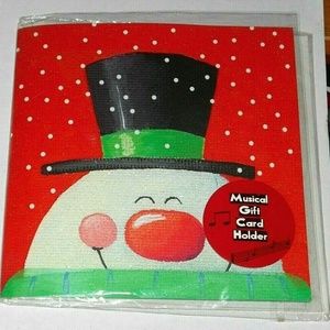 Vintage Musical Christmas Card